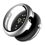 ENKAY Hat-Prince Full Coverage Tempered Glass Film Integrated PC Watch Cover, Google Pixel Watch 4 45mm, For Google Pixel Watch 4 41mm