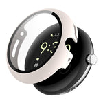 ENKAY Hat-Prince Full Coverage Tempered Glass Film Integrated PC Watch Cover, Google Pixel Watch 4 45mm, For Google Pixel Watch 4 41mm