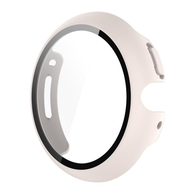 ENKAY Hat-Prince Full Coverage Tempered Glass Film Integrated PC Watch Cover, Google Pixel Watch 4 45mm, For Google Pixel Watch 4 41mm