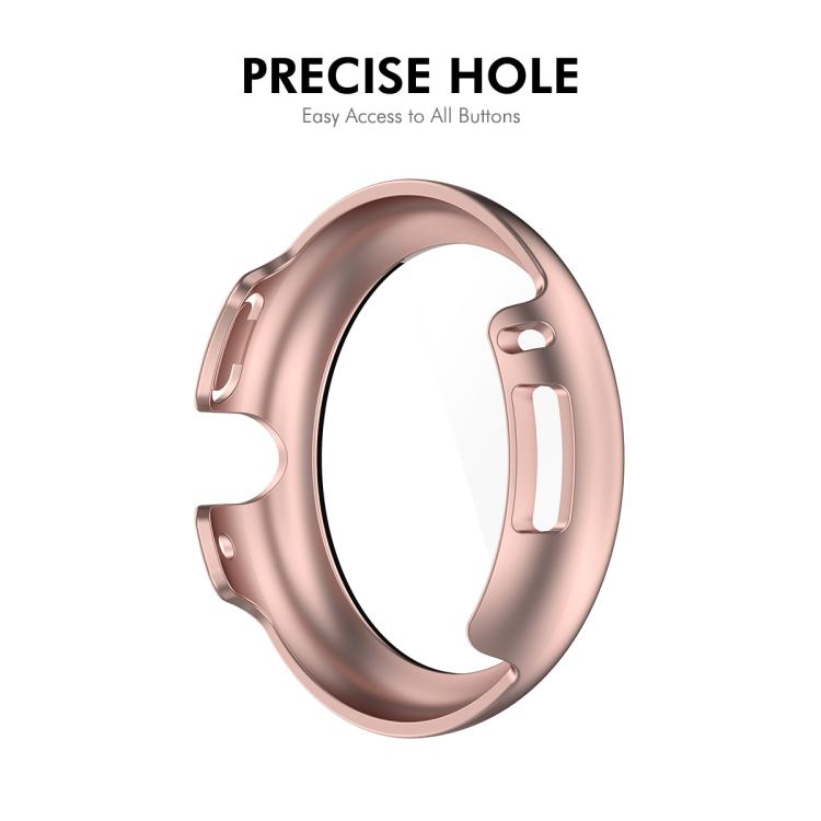 ENKAY Hat-Prince Full Coverage Tempered Glass Film Integrated PC Watch Cover, Google Pixel Watch 4 45mm, For Google Pixel Watch 4 41mm