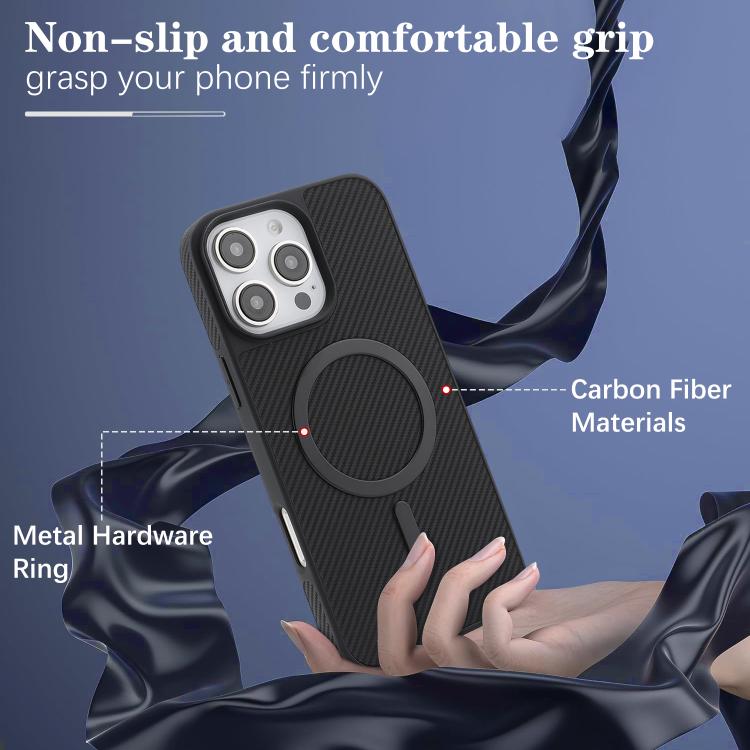 Kalebol Carbon Fiber MagSafe Phone Case, For iPhone 13 Pro Max, For iPhone 13 Pro, For iPhone 13