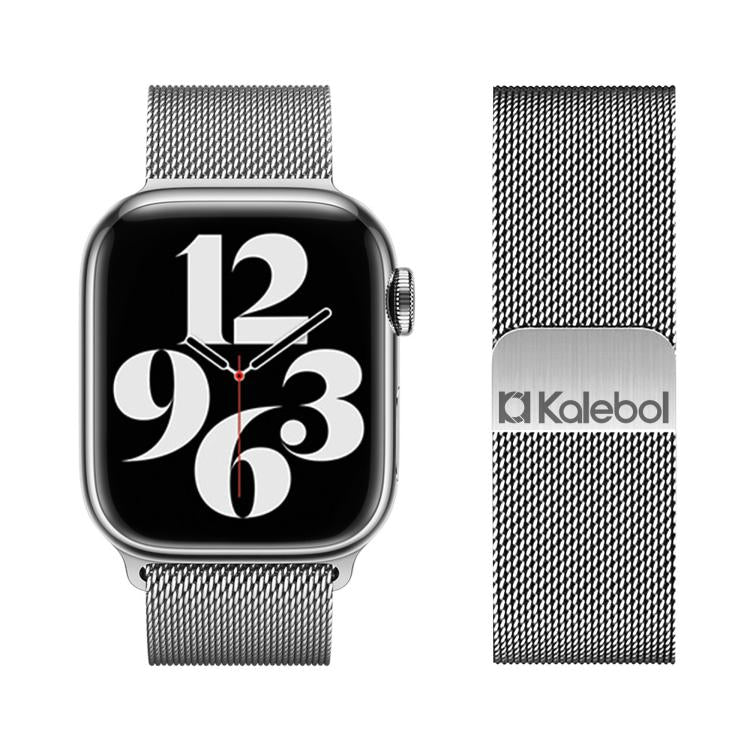 Kalebol Magnetic Stainless Steel Watch Band, For Apple Watch 46mm / 49mm / 45mm / 44mm, For Apple Watch 42mm / 41mm / 40mm / 38mm