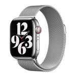Kalebol Magnetisches Edelstahl-Uhrenarmband, für Apple Watch 46 mm / 49 mm / 45 mm / 44 mm, für Apple Watch 42 mm / 41 mm / 40 mm / 38 mm