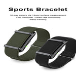 Y25 Screenless BT Smart Bracelet Nylon Strap, Support Sleep / Heart Rate Monitoring / Exercise Data Records