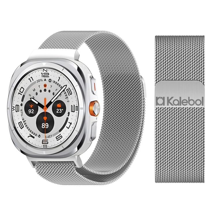 Kalebol Milan Magnetic Stainless Steel Watch Band, For Samsung Galaxy Watch Ultra 47mm / Ultra 2025