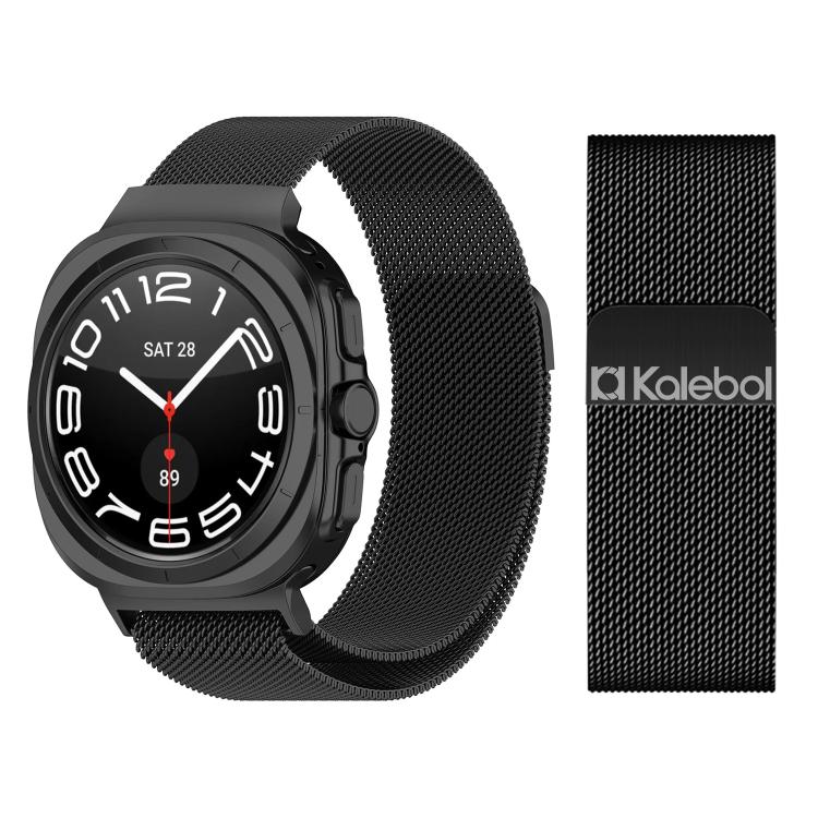 Kalebol Milan Magnetic Stainless Steel Watch Band, For Samsung Galaxy Watch Ultra 47mm / Ultra 2025