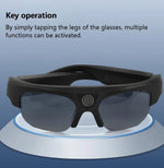Multifunctional Video Camera Photo Recorder Bluetooth Smart Sports Glasses, With 256G 4-in-1 Card Reader, With 128G 4-in-1 Card Reader, With 64G 4-in-1 Card Reader, With 32G 4-in-1 Card Reader, With 16G 4-in-1 Card Reader