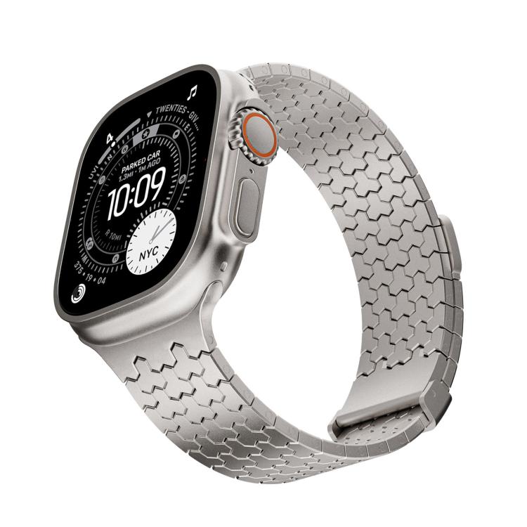 Y-förmiges, doppelt magnetisches Edelstahl-Uhrenarmband, für Apple Watch 42 / 44 / 45 / 46 / 49 mm, für Apple Watch 38 / 40 / 41 / S11 42 mm