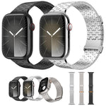 Y-förmiges, doppelt magnetisches Edelstahl-Uhrenarmband, für Apple Watch 42 / 44 / 45 / 46 / 49 mm, für Apple Watch 38 / 40 / 41 / S11 42 mm