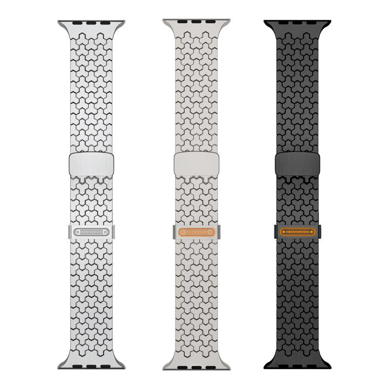 Y-förmiges, doppelt magnetisches Edelstahl-Uhrenarmband, für Apple Watch 42 / 44 / 45 / 46 / 49 mm, für Apple Watch 38 / 40 / 41 / S11 42 mm