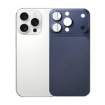 Kalebol Ultra-Thin Transformation into 17 Pro Max Frosted Aluminum Alloy Metal Back Cover, For iPhone 16 Pro Max, For iPhone 15 Pro Max, For iPhone 14 Pro Max, For iPhone 13 Pro Max