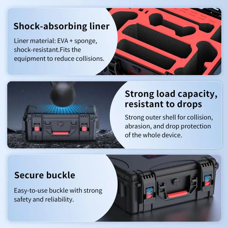 Multifunctional Pro Controller Handheld Console Storage Waterproof Case, For Nintendo Switch 2