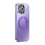 360 Degree Rotating Holder MagSafe Electroplated Phone Case with Lens Cover, For iPhone 14 Pro Max, For iPhone 13 Pro Max, For iPhone 13 Pro, For iPhone 13