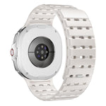 Breathable Magnetic Silicone Watch Band, For Samsung Galaxy Watch8 / Watch8 Classic