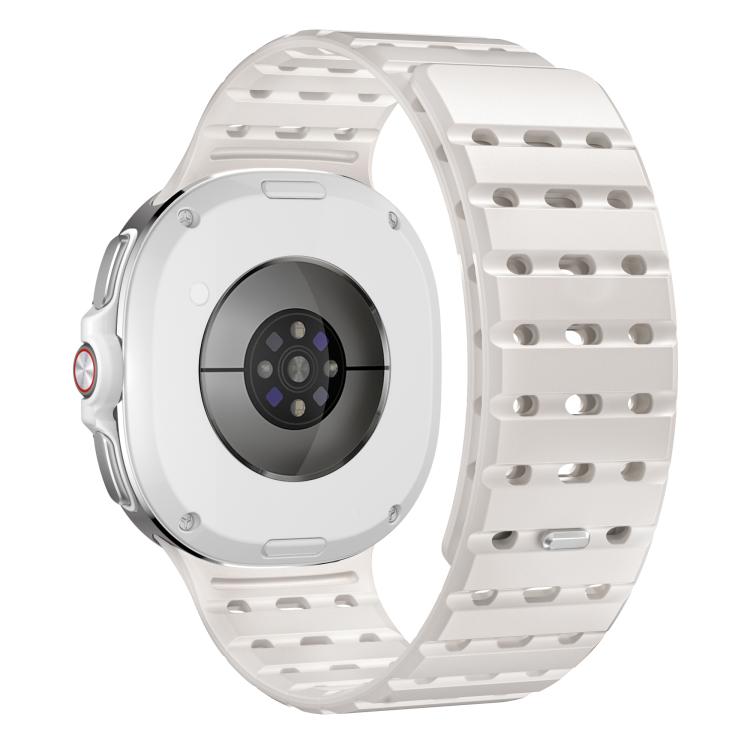 Breathable Magnetic Silicone Watch Band, For Samsung Galaxy Watch8 / Watch8 Classic