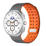 Breathable Magnetic Silicone Watch Band, For Samsung Galaxy Watch8 / Watch8 Classic