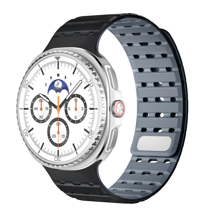 Breathable Magnetic Silicone Watch Band, For Samsung Galaxy Watch8 / Watch8 Classic