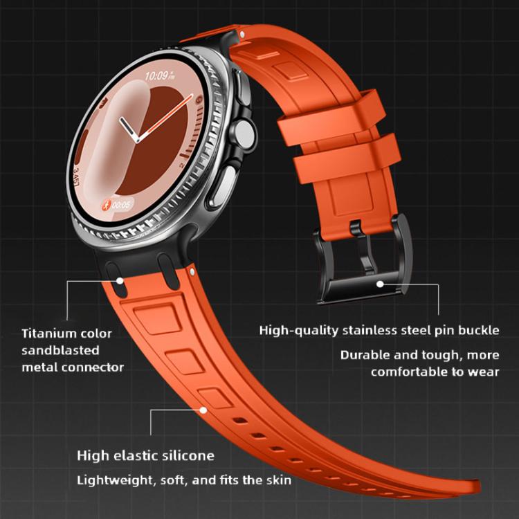 Triple-Layer Armour Silicone Watch Band, For Samsung Galaxy Watch8 / Watch8 Classic