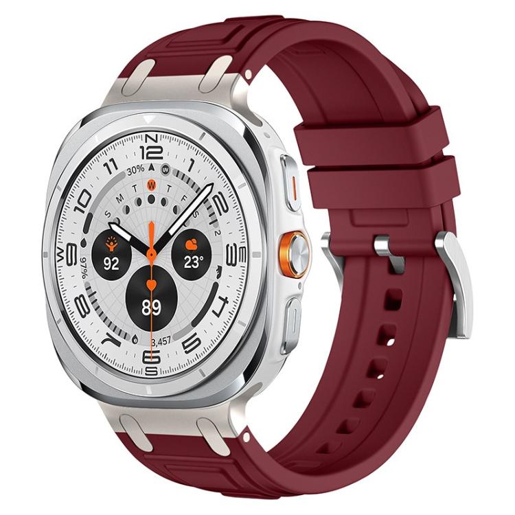 Triple-Layer Armour Silicone Watch Band, For Samsung Galaxy Watch Ultra / Ultra 2025