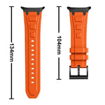 Triple-Layer Armour Silicone Watch Band, For Samsung Galaxy Watch Ultra / Ultra 2025