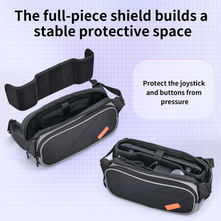 EVA Inner Tray Gaming Console Crossbody Bag, For Nintendo Switch 2