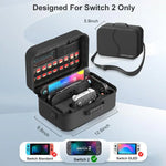 Game Controllers Multi-Functional Handheld Hard-Shell Crossbody Bag, For Nintendo Switch 2