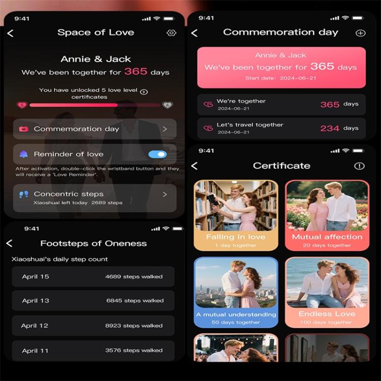 R12 SIZE 6 Smart Ring, Support Heart Rate / Blood Oxygen / Sleep Monitoring / Female Health