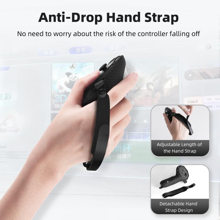 No Disassembly Required Honeycomb Silicone Handle Protective Cover, VR-01