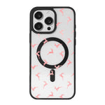 Christmas Series Strong Magnetic Painted Black Edge Phone Case, For  iPhone 15 Pro Max, For  iPhone 15 Pro