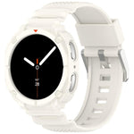 Solid Color Watch Shell Integrated TPU Watch Band, For Samsung Galaxy Watch8 44mm, For Samsung Galaxy Watch8 40mm