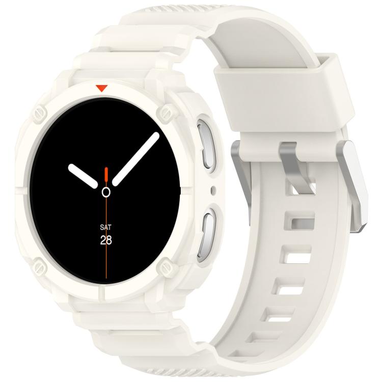 Solid Color Watch Shell Integrated TPU Watch Band, For Samsung Galaxy Watch8 44mm, For Samsung Galaxy Watch8 40mm