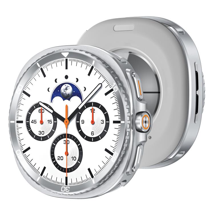 Transform Into Watch8 Classic Metal Watch Protective Cover, For Samsung Galaxy Watch8 44mm, For Samsung Galaxy Watch8 40mm