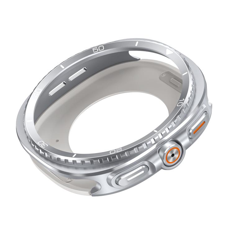 Transform Into Watch8 Classic Metal Watch Protective Cover, For Samsung Galaxy Watch8 44mm, For Samsung Galaxy Watch8 40mm