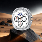 Transform Into Watch8 Classic Metal Watch Protective Cover, For Samsung Galaxy Watch8 44mm, For Samsung Galaxy Watch8 40mm