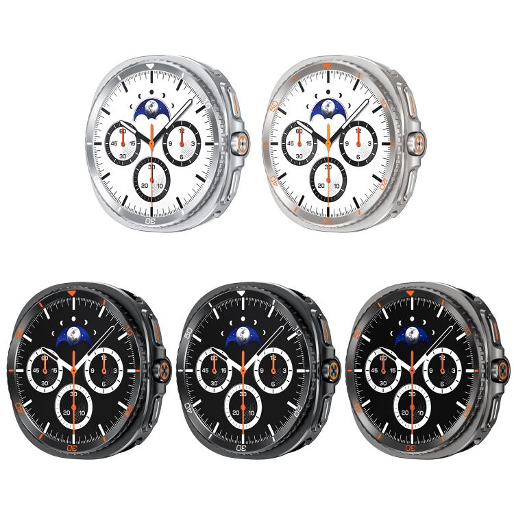 Transform Into Watch8 Classic Metal Watch Protective Cover, For Samsung Galaxy Watch8 44mm, For Samsung Galaxy Watch8 40mm