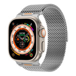 Vitality Coarse Mesh Milan Magnetic Watch Band, For Apple Watch 42 / 44 / 45 / 46 / 49mm