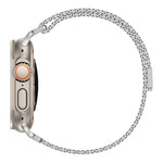 Vitality Coarse Mesh Milan Magnetic Watch Band, For Apple Watch 42 / 44 / 45 / 46 / 49mm