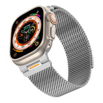 Vitality Coarse Mesh Milan Magnetic Watch Band, For Apple Watch 42 / 44 / 45 / 46 / 49mm