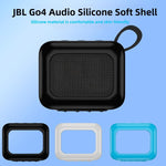 For JBL GO4 Outdoor Bluetooth Speaker Soft Silicone Drop-Proof Protective Case