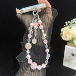 Stellar Rose Gold Pearl Bracelet, Purple, Pink