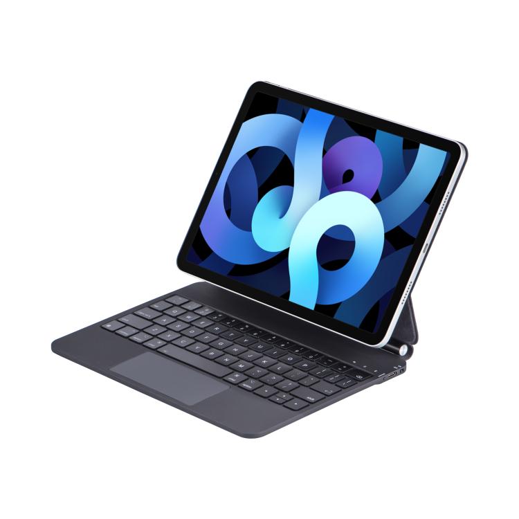 غطاء حماية مغناطيسي مدمج مع لوحة مفاتيح ماجيك مع لوحة لمس، لجهاز iPad Air 11 2025 / 2024 / Pro 11