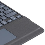 Split Bluetooth Backlit Keyboard Magnetic Four Corner Airbag Protective Case, For iPad Air 13 2025 / 2024 / Pro 12.9