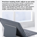 Split Bluetooth Backlit Keyboard Magnetic Four Corner Airbag Protective Case, For iPad Air 13 2025 / 2024 / Pro 12.9