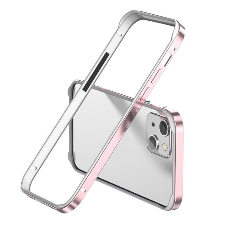 Metal Hybrid Silicone Four-Corner Shockproof Cooling Phone Frame Case, For iPhone 14 Plus, For iPhone 14, For iPhone 14 Pro, For iPhone 14 Pro Max