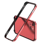 Metal Hybrid Silicone Four-Corner Shockproof Cooling Phone Frame Case, For iPhone 14 Plus, For iPhone 14, For iPhone 14 Pro, For iPhone 14 Pro Max