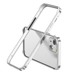Metal Hybrid Silicone Four-Corner Shockproof Cooling Phone Frame Case, For iPhone 14 Plus, For iPhone 14, For iPhone 14 Pro, For iPhone 14 Pro Max