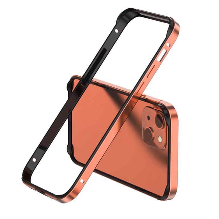 Metal Hybrid Silicone Four-Corner Shockproof Cooling Phone Frame Case, For iPhone 14 Plus, For iPhone 14, For iPhone 14 Pro, For iPhone 14 Pro Max