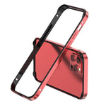 Metal Hybrid Silicone Four-Corner Shockproof Cooling Phone Frame Case, For iPhone 14 Plus, For iPhone 14, For iPhone 14 Pro, For iPhone 14 Pro Max