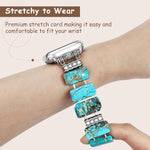 Imperial Stone Ceramic Bracelet Watch Band, For Apple Watch 46mm / 49mm / 45mm / 44mm, For Apple Watch 42mm / 41mm / 40mm / 38mm