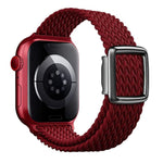 Modern Style Magnetic Buckle Woven Nylon Watch Band, For Apple Watch 46mm / 49mm / 45mm / 44mm, For Apple Watch 42mm / 41mm / 40mm / 38mm